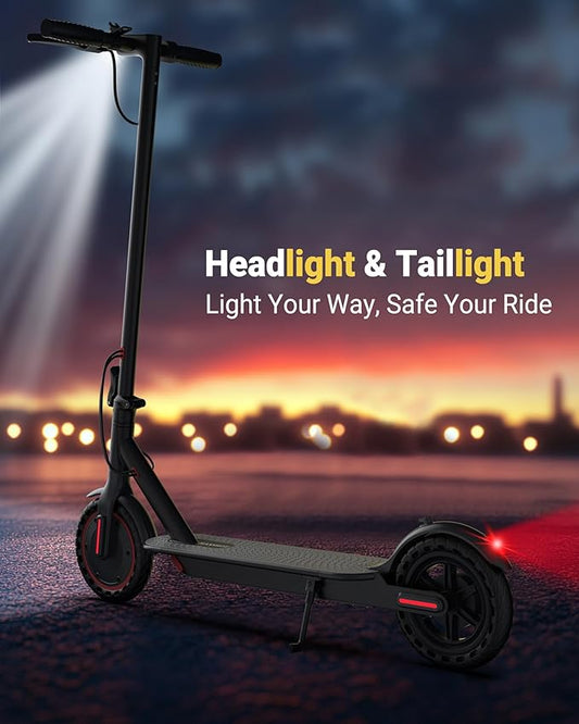 Electric Scooter for Adults, 8.5"/10" Tires, 19/22Mph, 350W/500W Motor, 21-28 Miles Range, Folding E-Scooter with Dual Suspension,APP(V1/SPRO/MAX/PRO)