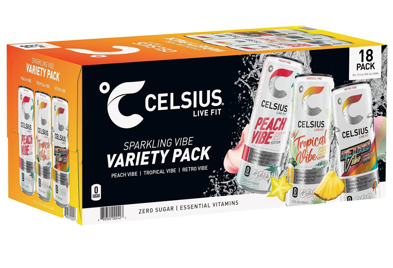 Celsius Variety Pack 18count