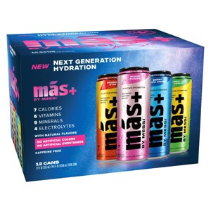 Mas+ By Messi 12 oz Varity Pack